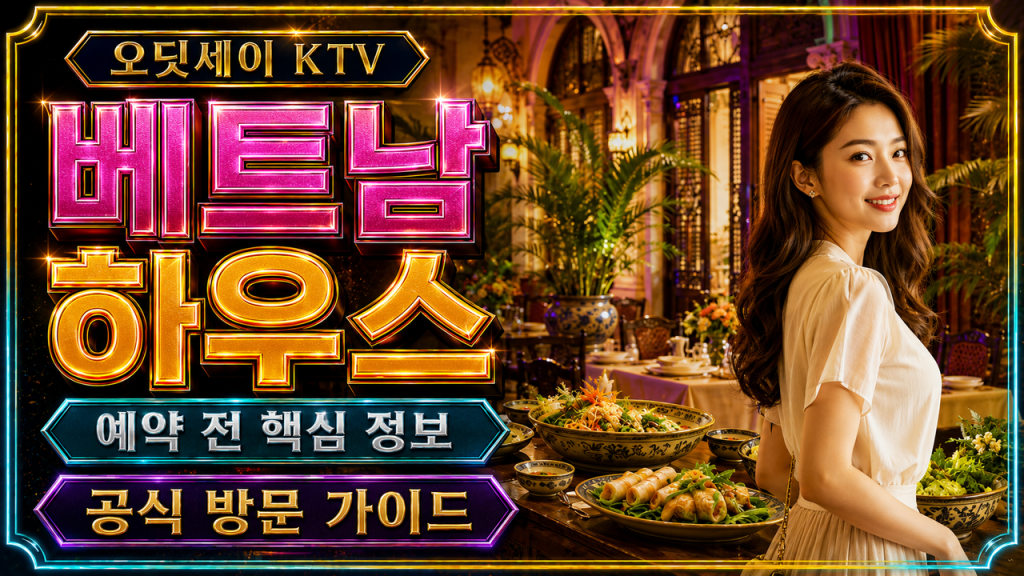 호치민 베트남 하우스 레스토랑 예약 전에 확인할 8가지