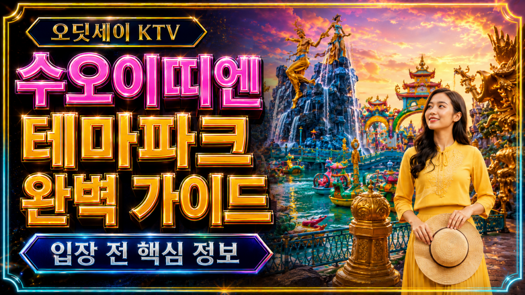 호치민 수오이띠엔 테마파크 방문 전 확인할 11가지